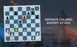 Interactive Lesson: Attack in opposite-colored Bishops